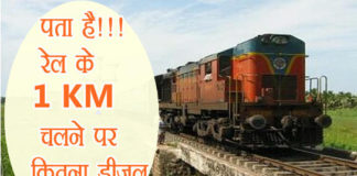 भारतीय रेल के डीजल इंजन कितना एवरेज देते हैं