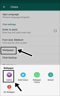 WhatsApp का Wallpaper कैसे Change करे