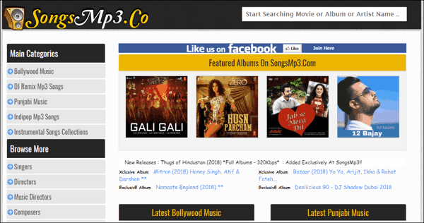 Bollywood Song कैसे Download करे और Song Download करने की वेबसाइट