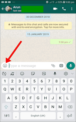 WhatsApp पर Sticker कैसे भेजे