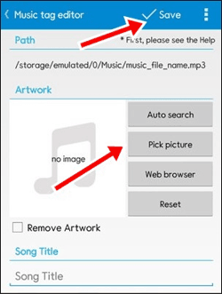 How to put your photo in Mp3 Song