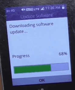 Jio Phone को Update कैसे करे