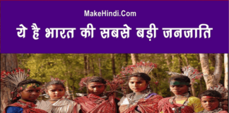 भारत की सबसे बड़ी जनजाति कौन सी है