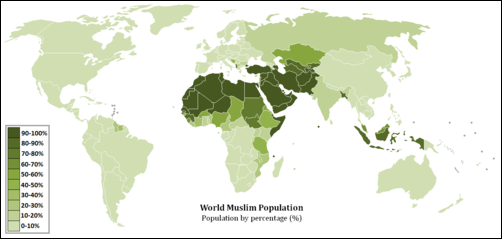 दुनिया में कुल कितने मुस्लिम देश है