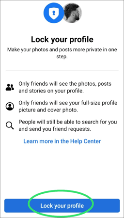 Facebook Profile लॉक कैसे करें